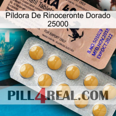 Píldora De Rinoceronte Dorado 25000 41